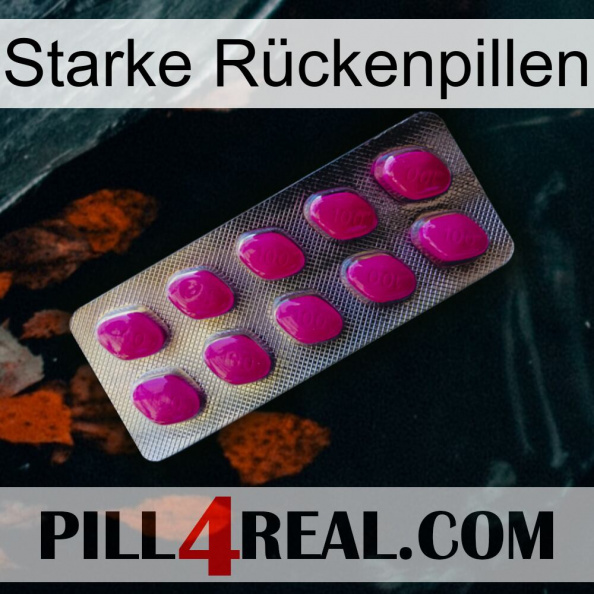 Starke Rückenpillen 09